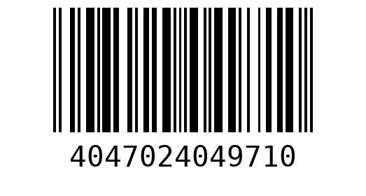 Штрихкод 4047024049710