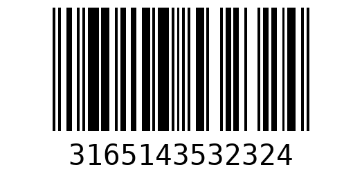 Штрихкод 3165143532324