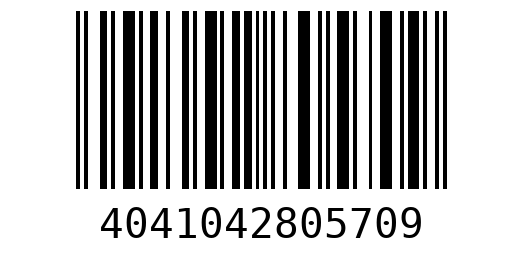 Штрихкод 4041042805709