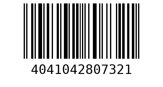 Штрихкод 4041042807321