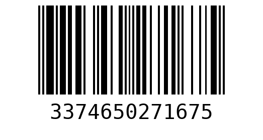 Штрихкод 3374650271675