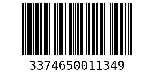 Штрихкод 3374650011349