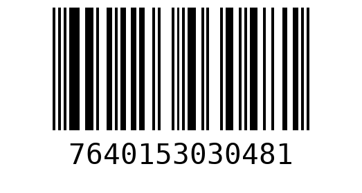 Штрихкод 7640153030481