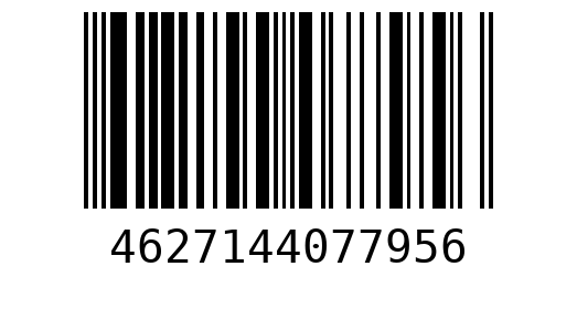 Штрихкод 4627144077956