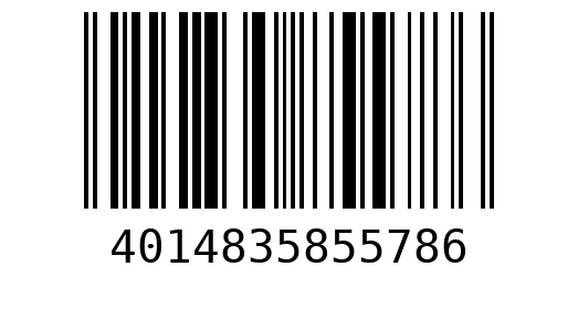 Штрихкод 4014835855786
