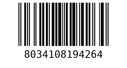 Штрихкод 8034108194264