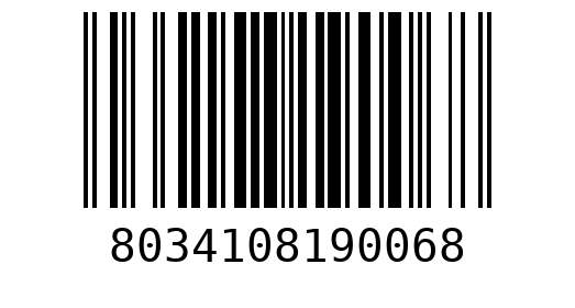 Штрихкод 8034108190068