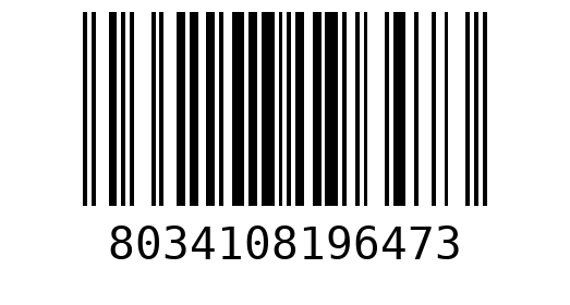 Штрихкод 8034108196473