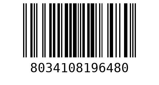 Штрихкод 8034108196480