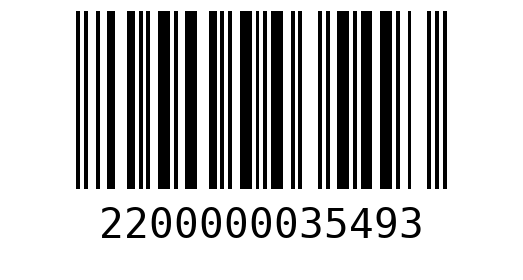 Штрихкод 2200000035493