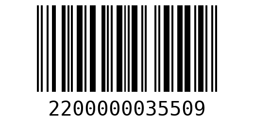 Штрихкод 2200000035509
