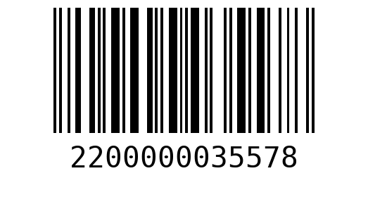 Штрихкод 2200000035578