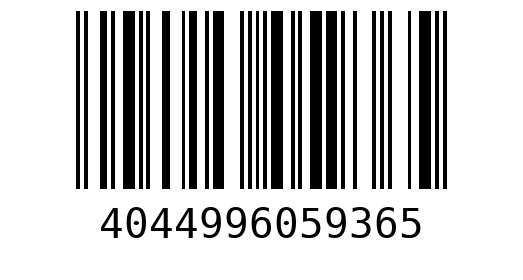Штрихкод 4044996059365