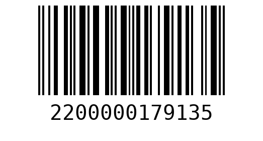 Штрихкод 2200000179135