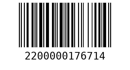 Штрихкод 2200000176714