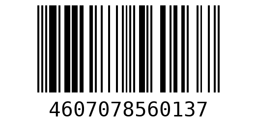 Штрихкод 4607078560137