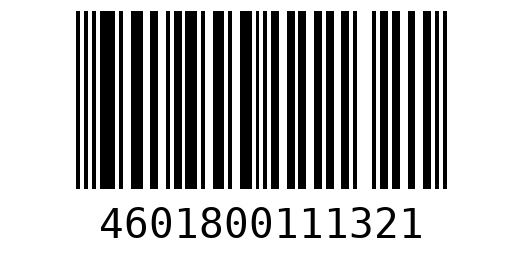Штрихкод 4601800111321