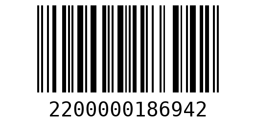Штрихкод 2200000186942