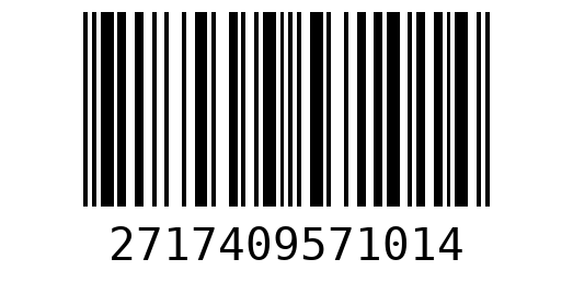 Штрихкод 2717409571014