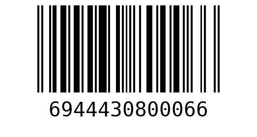 Штрихкод 6944430800066
