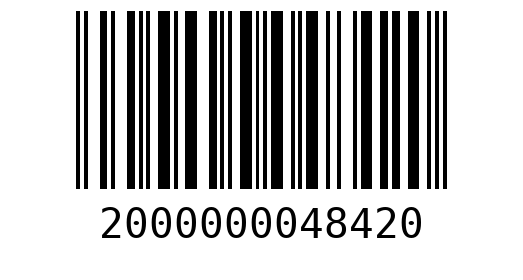 Штрихкод 2000000048420