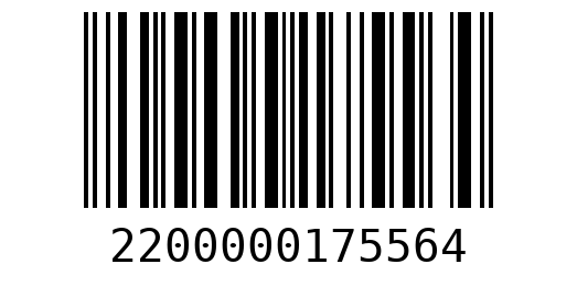 Штрихкод 2200000175564