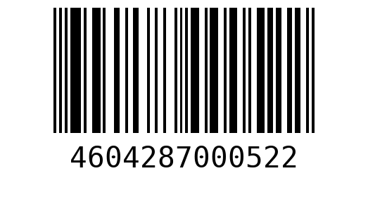 Штрихкод 4604287000522