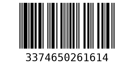 Штрихкод 3374650261614