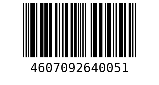 Штрихкод 4607092640051