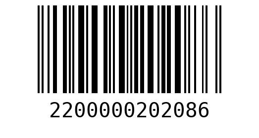 Штрихкод 2200000202086