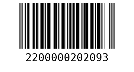 Штрихкод 2200000202093