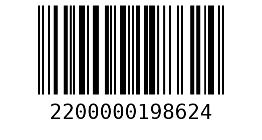 Штрихкод 2200000198624