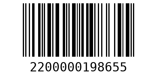 Штрихкод 2200000198655