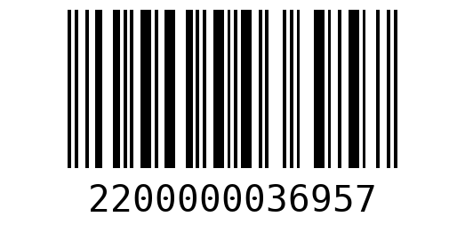 Штрихкод 2200000036957