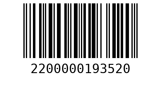Штрихкод 2200000193520