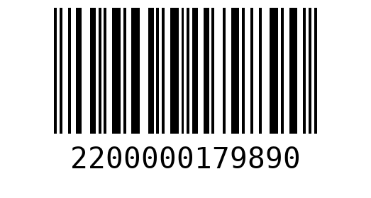 Штрихкод 2200000179890