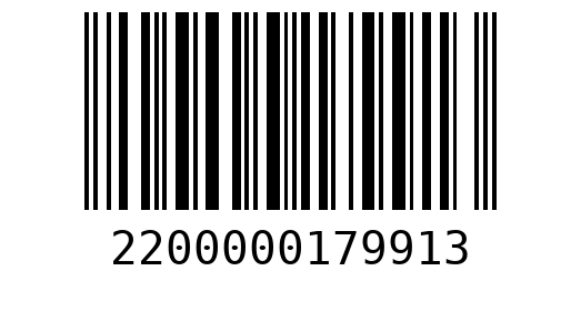 Штрихкод 2200000179913
