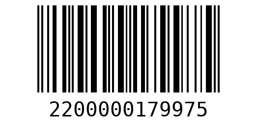 Штрихкод 2200000179975