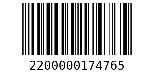 Штрихкод 2200000174765