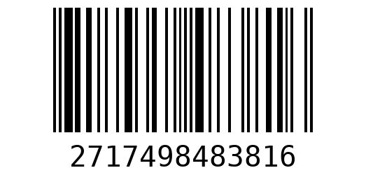 Штрихкод 2717498483816