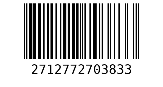 Штрихкод 2712772703833