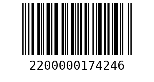 Штрихкод 2200000174246