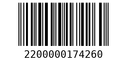 Штрихкод 2200000174260