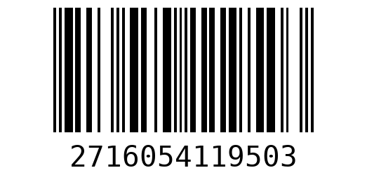 Штрихкод 2716054119503