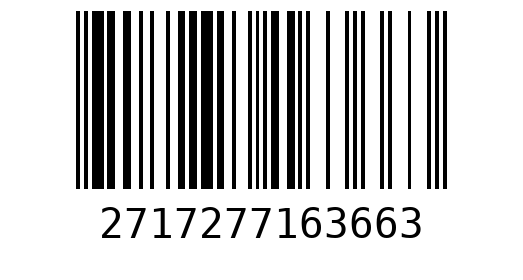 Штрихкод 2717277163663