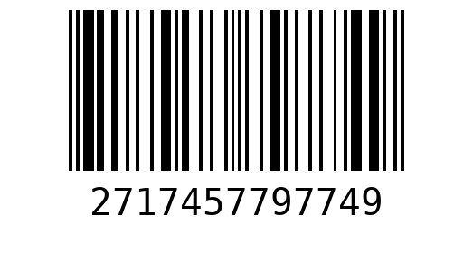 Штрихкод 2717457797749