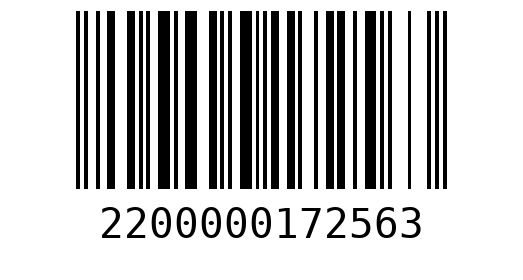 Штрихкод 2200000172563