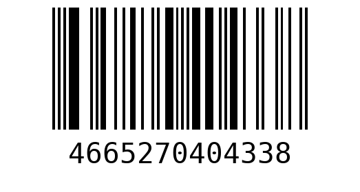 Штрихкод 4665270404338