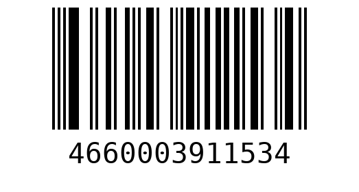 Штрихкод 4660003911534