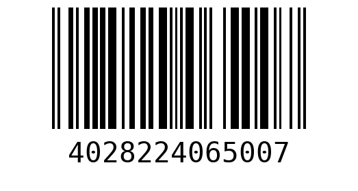 Штрихкод 4028224065007